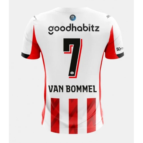 Stroje piłkarskie PSV Eindhoven Ruben van Bommel #7 Koszulka Podstawowej 2025-26 Krótki Rękaw